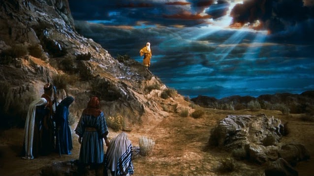 Matte Painting Appearing as Background in the Hollywood Movie The Ten Commandments Source: http://nzpetesmatteshot.blogspot.com